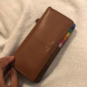 Coach Leather Brown Wallet